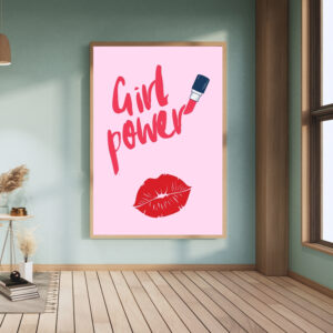 Girl Power Wall Art - Digital Download